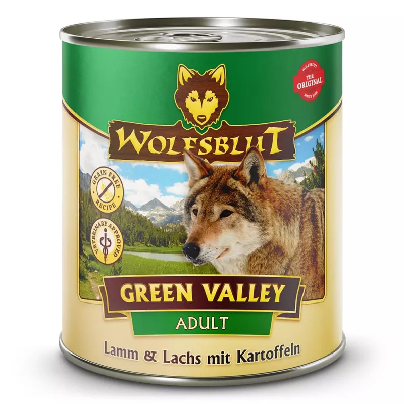 Green Valley Adult - Lamm & Lachs mit Kartoffel 800 g